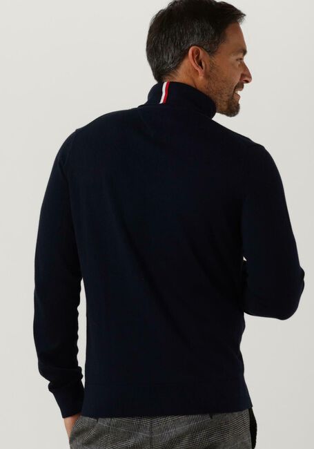Dunkelblau TOMMY HILFIGER Rollkragenpullover PIMA ORG CTN CASHMERE ROLL NECK - large