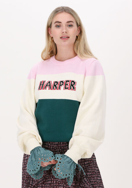 Mehrfarbige/Bunte HARPER & YVE Pullover HARPER-JU - large