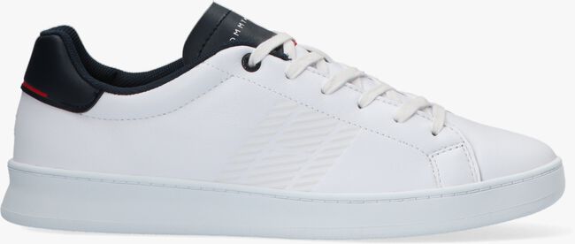 Weiße TOMMY HILFIGER Sneaker low RETRO TENNIS CUPSOLE - large