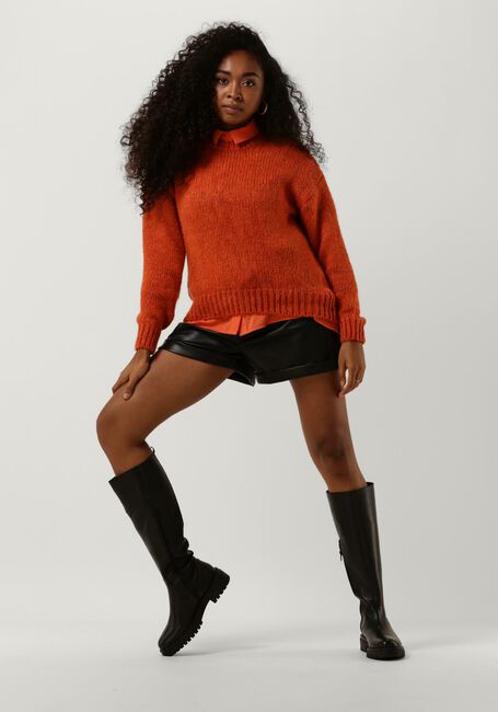 Orangene MODSTRÖM Pullover VALENTIA O-NECK - large