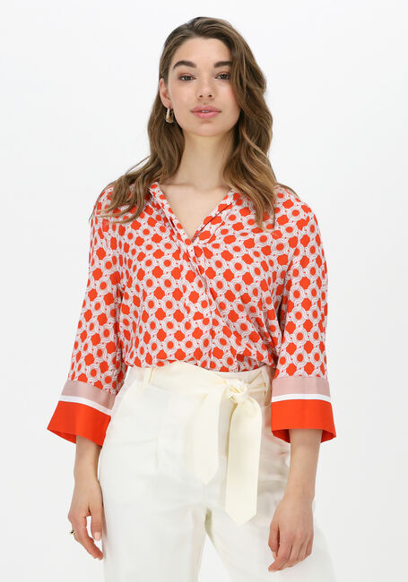 Orangene DEA KUDIBAL Blusen KAMI (V) - SHIRT WITH HIDDEN PLACKET - large