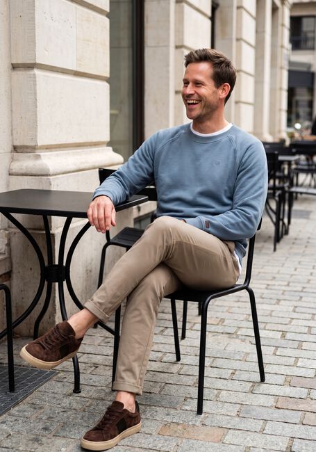 Sand CAST IRON Lange Hosen CYLAS TAPERED CHINO MEGDA POWER - large