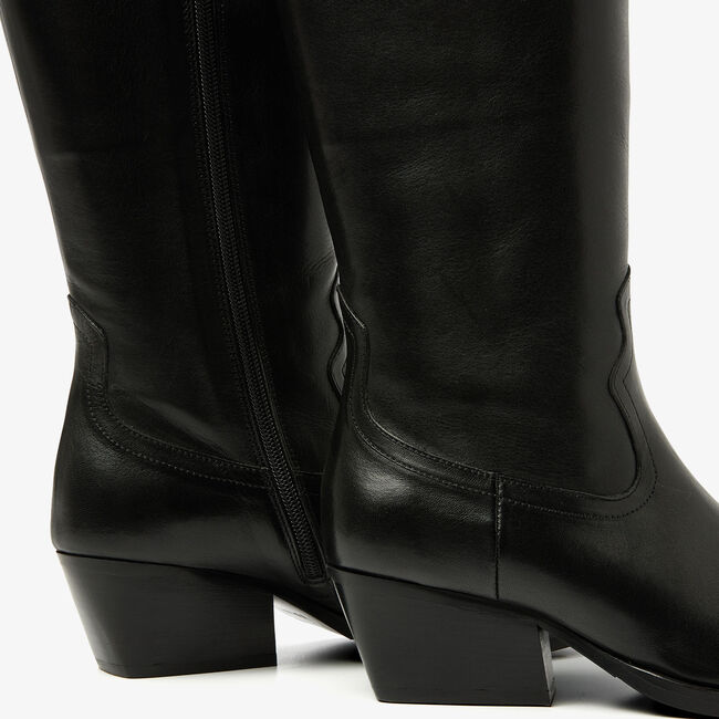 Schwarze VIA VAI Hohe Stiefel DO ASHLEY - large