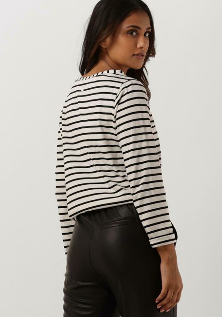 Wei&szlig;e 10DAYS Tops & T-shirts THE LONGSLEEVE STRIPE - large