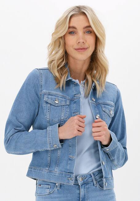 Hellblau TOMMY HILFIGER Jeansjacke DNM SLIM JACKET IZZ - large