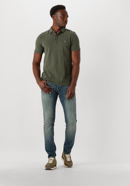 Dunkelgrün CAST IRON Polo-Shirt SHORT SLEEVE POLO ESSENTIAL - large