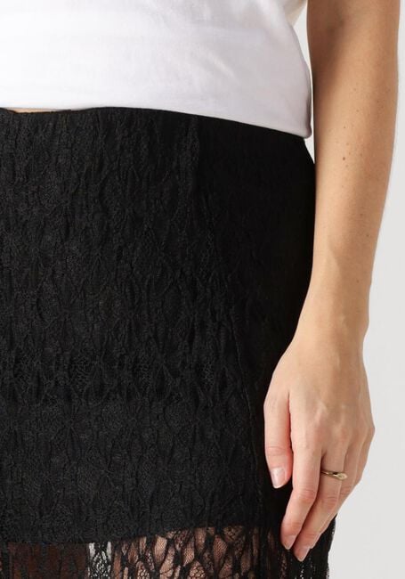 Schwarze NEO NOIR Maxirock MARIYA LACE SKIRT - large