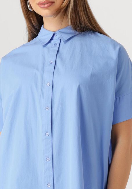Hellblau SELECTED FEMME Minikleid SLFBLAIR 2/4 SHORT SHIRT DRESS - large