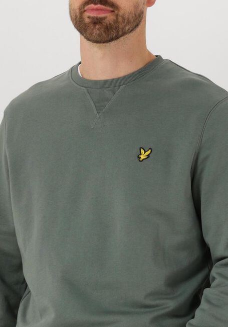 Grüne LYLE & SCOTT Pullover CREW NECK SWEATSHIRT - large