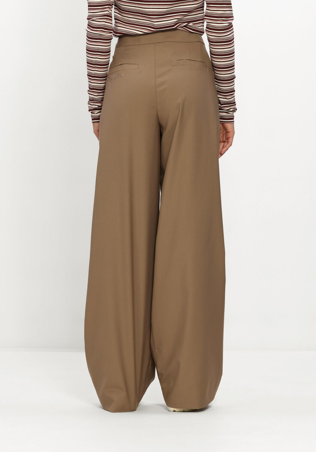Braune HARPER & YVE Weite Hose SADIE-PA - large