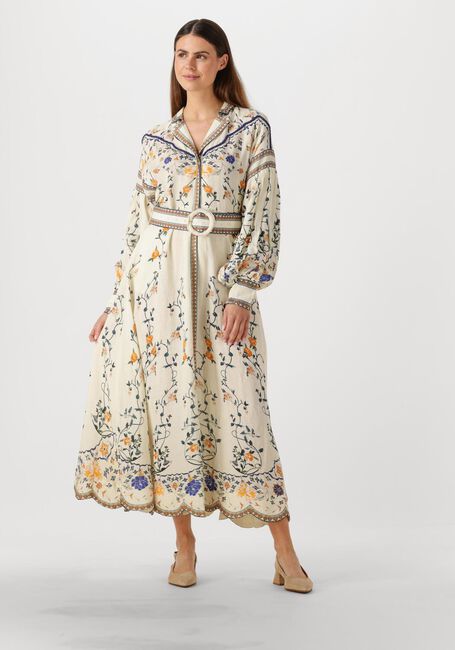 Mehrfarbige/Bunte SCARLETT POPPIES Maxikleid FLORA DANICA LONG DRESS - large