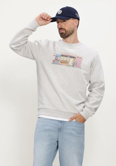 Graue LES DEUX Sweatshirt MARKET SWEATSHIRT - large