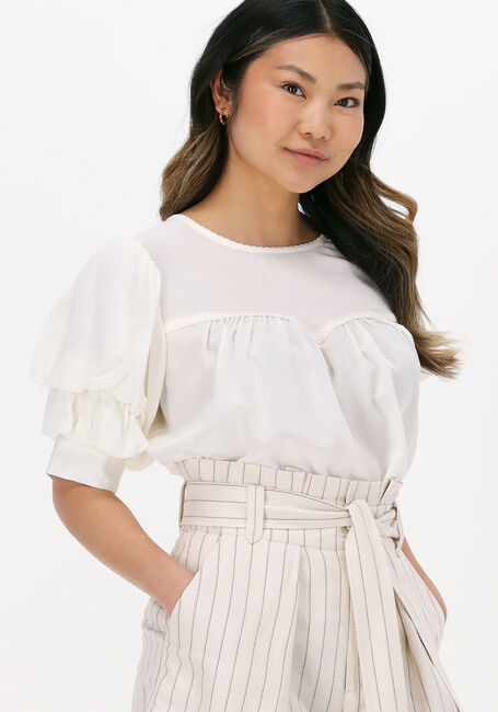 Ecru IDANO Blusen ZIHAD - large
