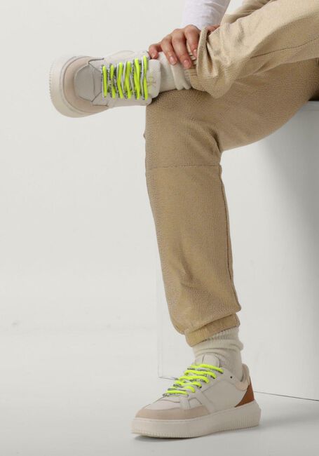 Weiße CALVIN KLEIN Sneaker low CHUNKY CUPSOLE FLUO CONTRAST - large