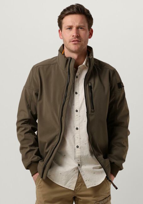 Olive PME LEGEND Jack BOMBER JACKET SKYGLIDER 3.0 SOFTSHELL - large