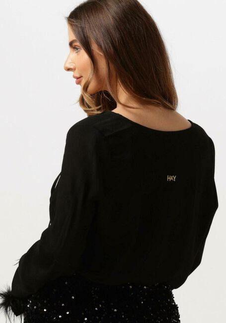 Schwarze HARPER & YVE Blusen LIZZY-LS - large