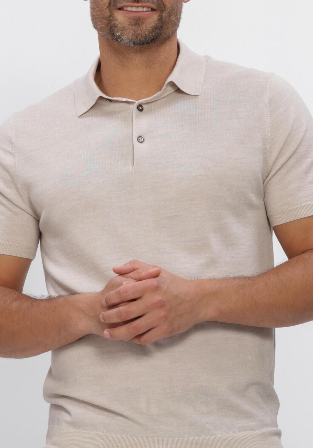 Beige STEFANO LAURAN Polo-Shirt POLO BODEN - large