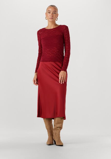 Rote Y.A.S. Midirock YASPELLA HW MIDI SKIRT S. - large