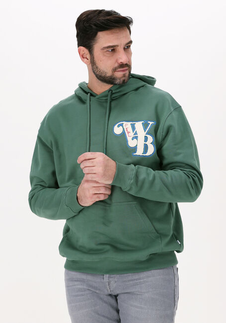 Grüne WOODBIRD Sweatshirt DASH BADGE HOODIE - large