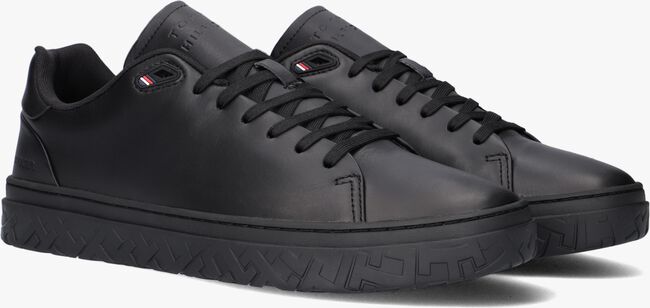Schwarze TOMMY HILFIGER Sneaker low MODERN ICONIC COURT CUP - large