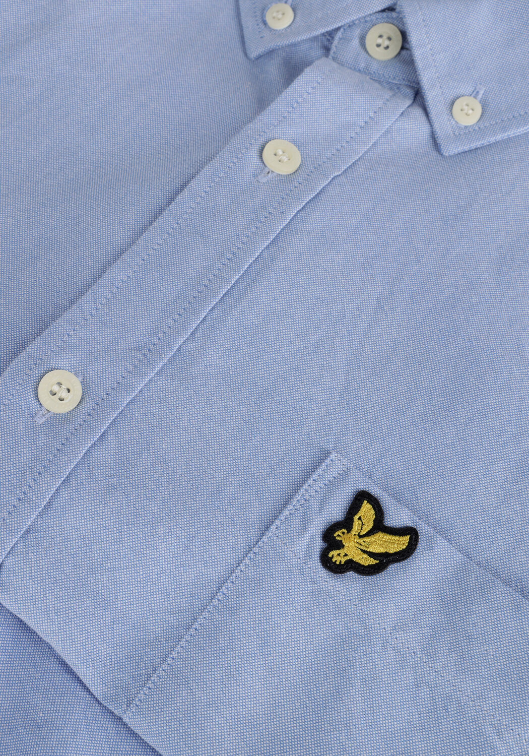 Hellblau LYLE & SCOTT Casual-Oberhemd REGULAR FIT LIGHT WEIGHT OXFORD SHIRT - large