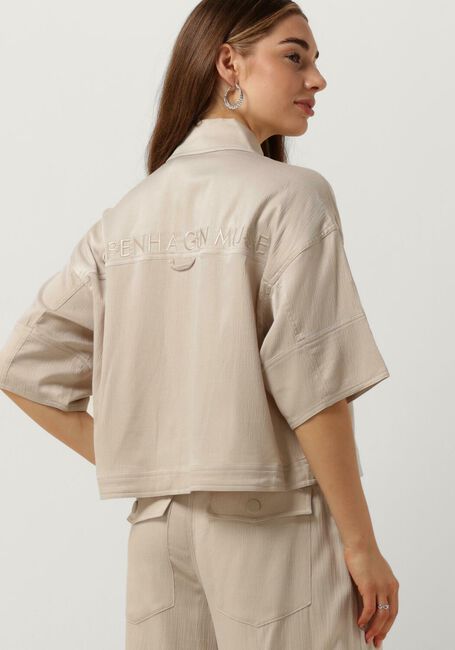 Beige COPENHAGEN MUSE Blusen CMVIANNA-SHIRT - large