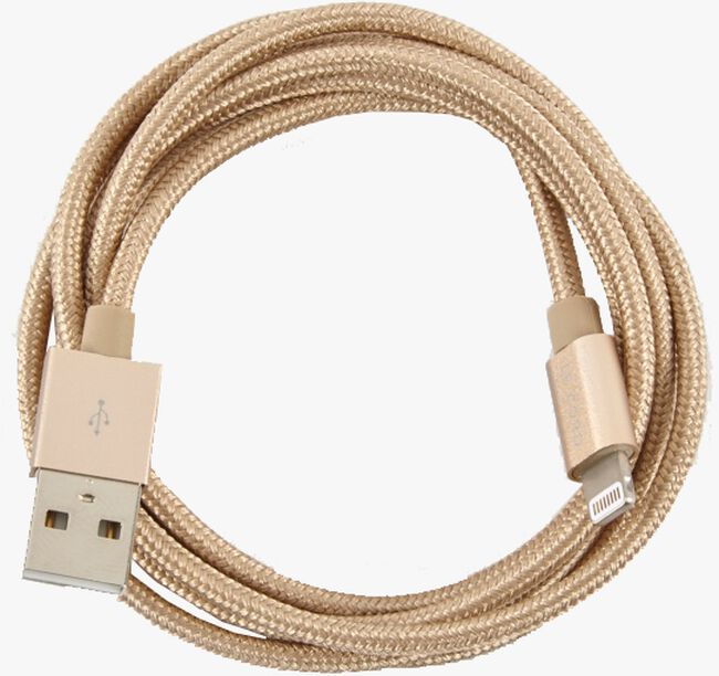 Goldfarbene LE CORD Ladekabel SYNC CABLE 1.2 - large