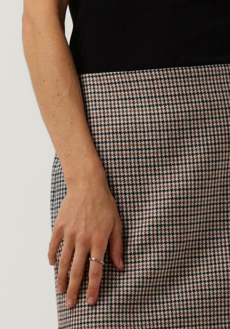 Schwarze VANILIA Minirock WOOL CHECKERED MINI - large