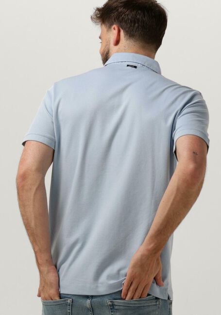 Blaue VANGUARD Polo-Shirt SHORT SLEEVE POLO RASCHEL INTERLOCK - large