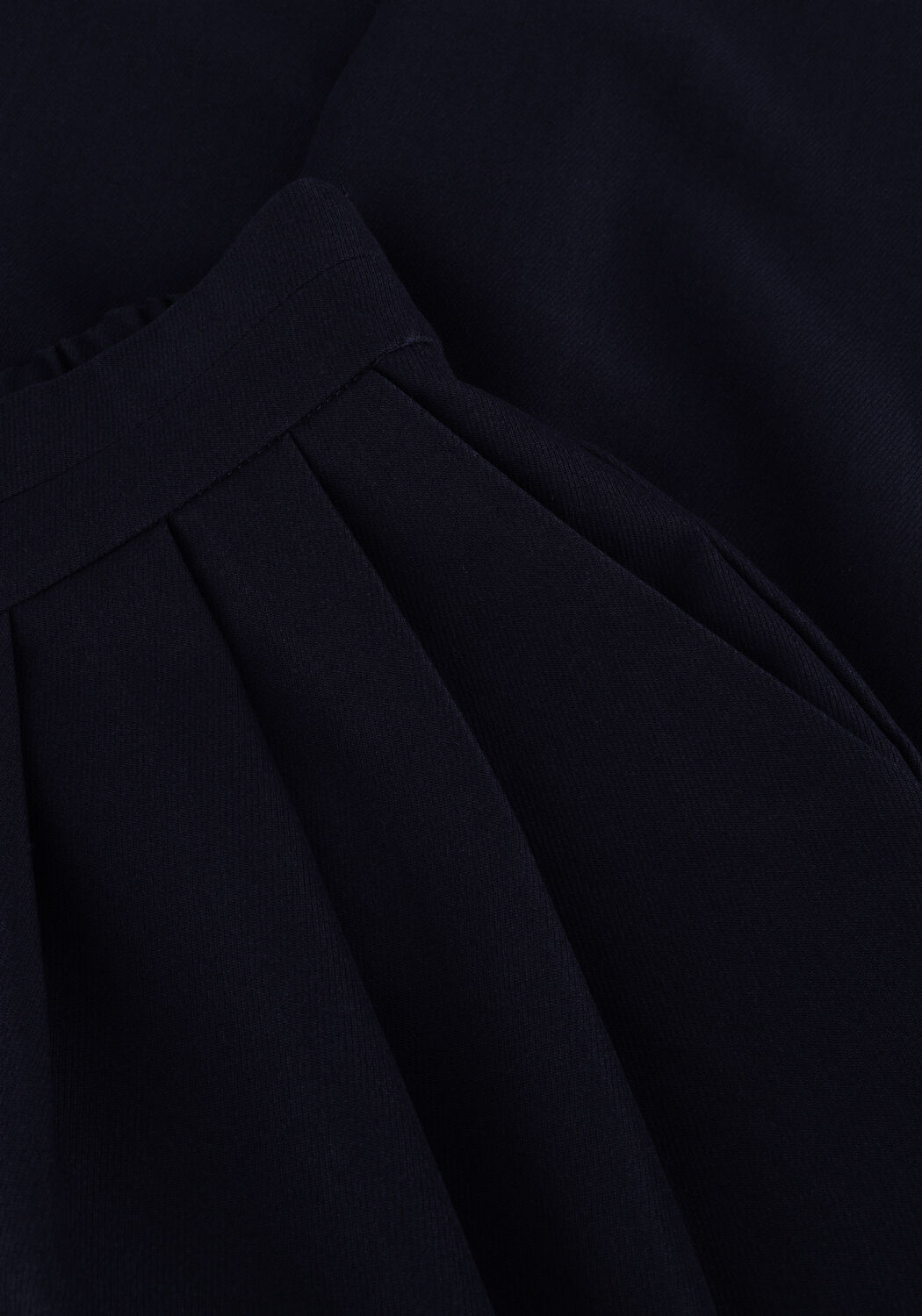 Dunkelblau Y.A.S. Weite Hose YASDAKOTA HW PANT - large