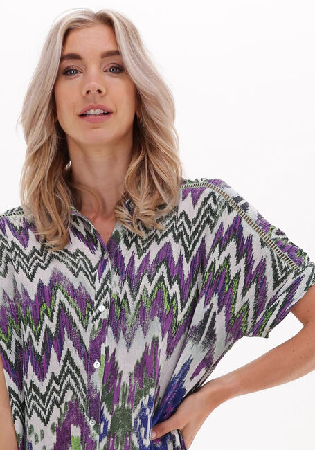 Mehrfarbige/Bunte ALIX THE LABEL Minikleid LADIES WOVEN IKAT TUNIC - large