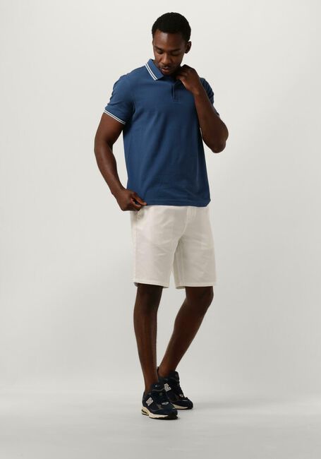 Nicht-gerade weiss SCOTCH & SODA Kurze Hose STUART - GARMENT-DYED COTTON-BLEND TWILL SHORT - large