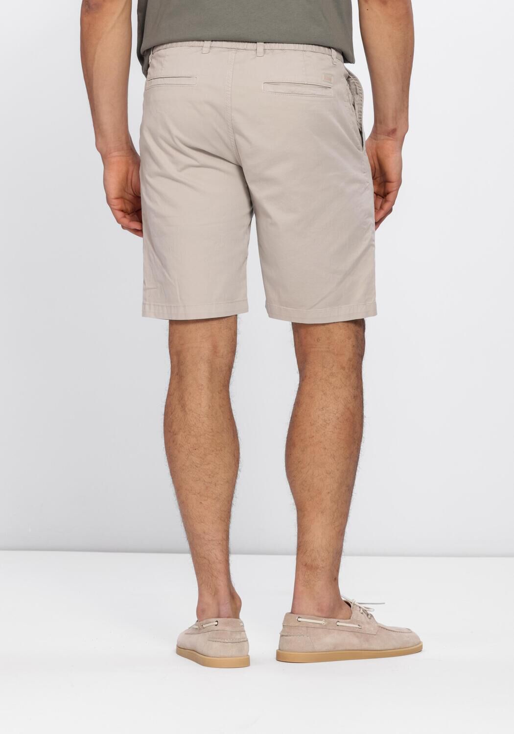 Beige BOSS ORANGE Kurze Hose CHINO-TAPERED-DS - large