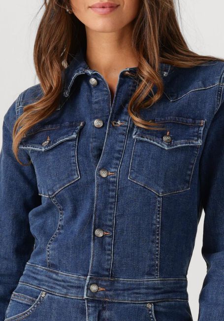 Blaue LEE Playsuits WESTERN JUMPSUIT - large