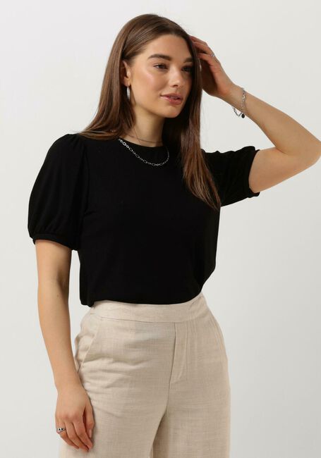 Schwarze OBJECT T-shirt OBJJAMIE S/S TOP - large
