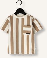 Beige YOUR WISHES T-shirt BOLD STRIPES OVERSIZED TEE Beige YOUR WISHES T-shirt BOLD STRIPES OVERSIZED TEE - medium