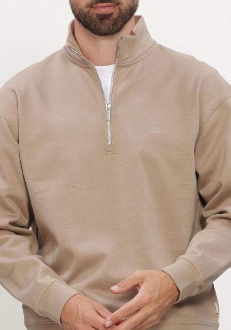 Beige MACED Sweatshirt M-ALVIN - large