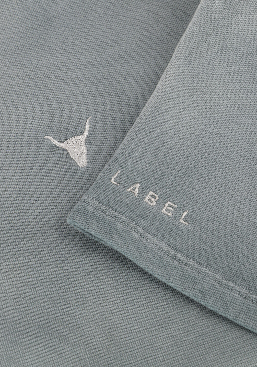 Graue ALIX THE LABEL T-shirt LADIES KNITTED SWEAT TSHIRT - large