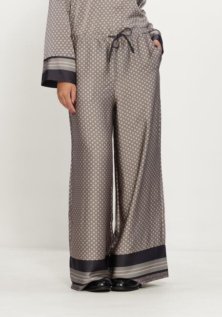 Taupe NEO NOIR Weite Hose SORA PATTERN PANTS - large