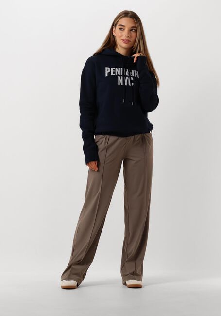 Blaue PENN & INK Pullover 110 HOODIE PRINT - large