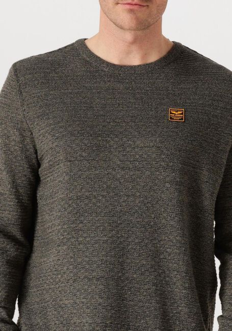 Grüne PME LEGEND Pullover COTTON MOULINE - large