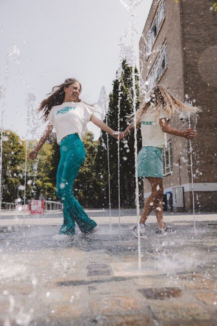 Grüne LOOXS 10sixteen Schlaghose 2511-5606 - large