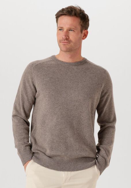 Taupe STEFANO LAURAN Pullover CREW - large