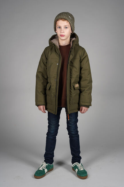 Khaki MOODSTREET Wattierte Jack JASPER - large