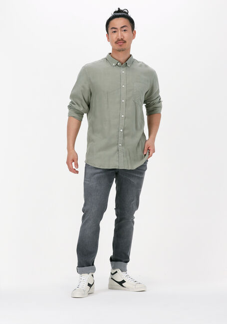 Grüne DSTREZZED Casual-Oberhemd SHIRT BUTTON DOWN TENCEL - large