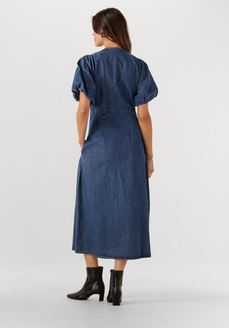 Blaue NEO NOIR Midikleid ILLANA DENIM DRESS - large