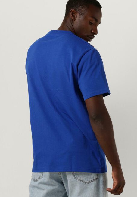 Blaue WOODBIRD T-shirt WBBAINE BASE TEE - large