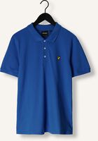 Blaue LYLE & SCOTT Polo-Shirt PLAIN POLO SHIRT Blaue LYLE & SCOTT Polo-Shirt PLAIN POLO SHIRT - medium
