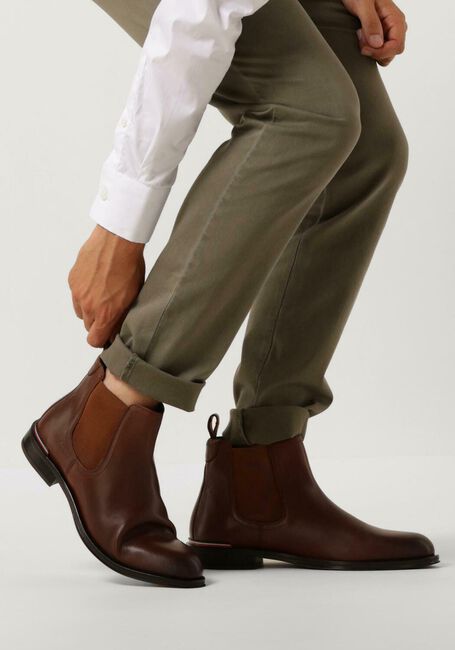 Braune Chelsea Boots Kombinieren Damen Stiefel Chelsea Boots