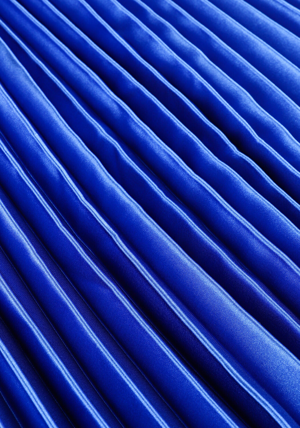 Blaue Y.A.S. Midirock YASKATIE HW MIDI SKIRT - large